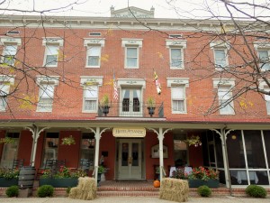 Front Winter View of the Atlantic Hotel Berlin MD Front Winter View of the Atlantic Hotel Berlin MD
